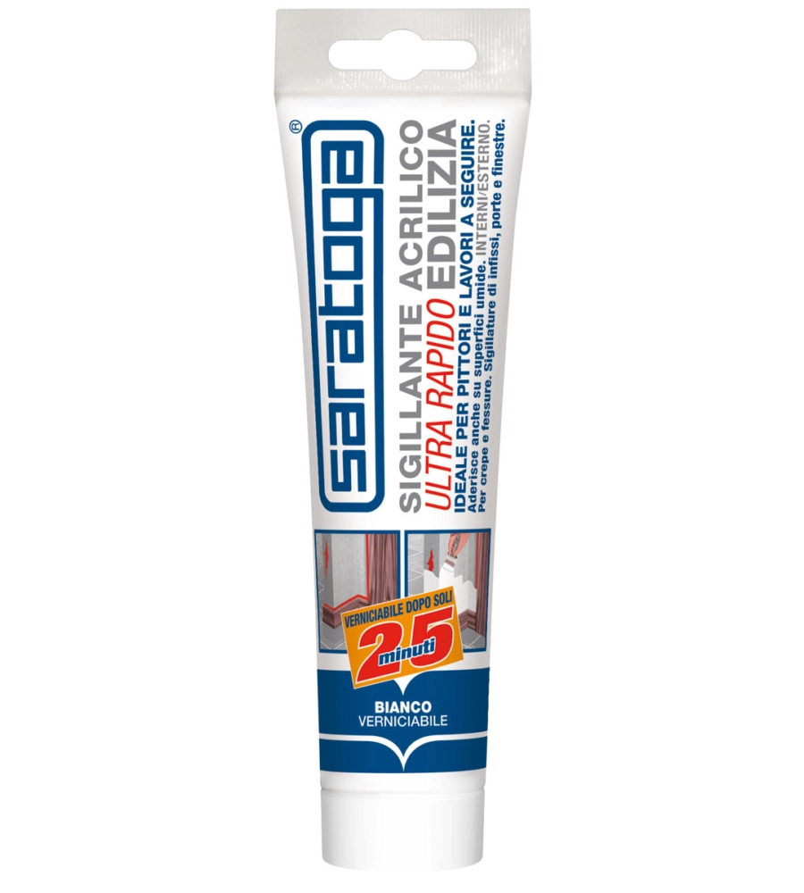 ACRILICO ULTRARAPIDO BIANCO 150 ML - SARATOGA.